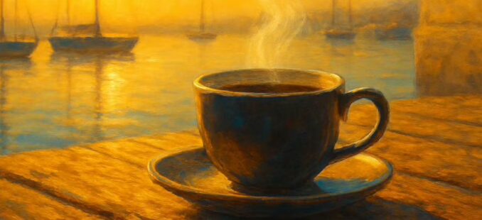 Vrijmetselarij - De ochtendkoffie in de haven: stilte als spiegel voor de ziel