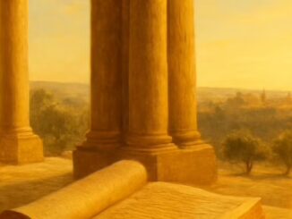 Open Book of Esther with Masonic square and compasses symbolizing hidden wisdom